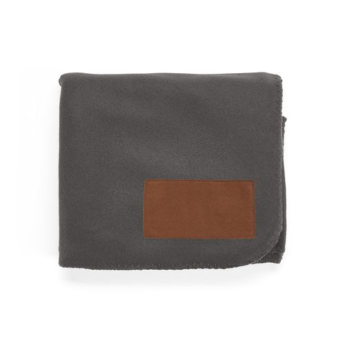 Plaid Pollock en rPET 180 g/m², patch personnalisable.