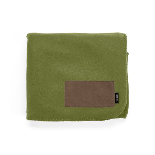 Plaid Pollock en rPET 180 g/m², patch personnalisable.