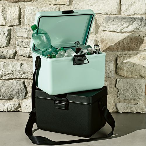 Nevera portátil Bangkok de 12 l, de rPP. Colores pastel