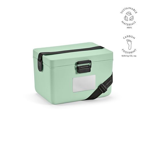 Nevera portátil Bangkok de 12 l, de rPP. Colores pastel