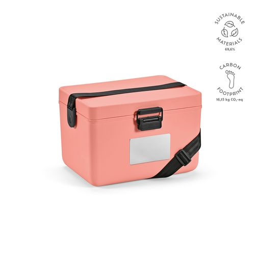 Nevera portátil Bangkok de 12 l, de rPP. Colores pastel