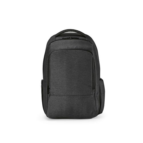 black Mochila New York de 20 l, de rNailon y rPET. Portátil de 17
