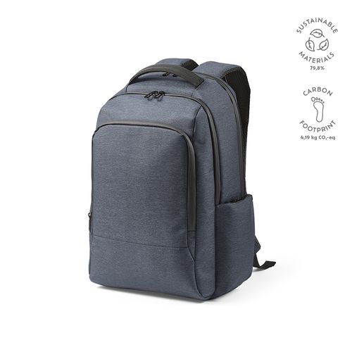 MOCHILA NEW YORK DE 20 L, DE RNAILON Y RPET. PORTÁTIL DE 17