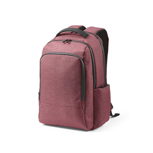 burdeos Mochila New York de 20 l, de rNailon y rPET. Portátil de 17