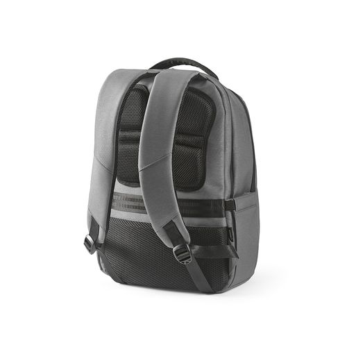 gris claro Mochila New York de 20 l, de rNailon y rPET. Portátil de 17