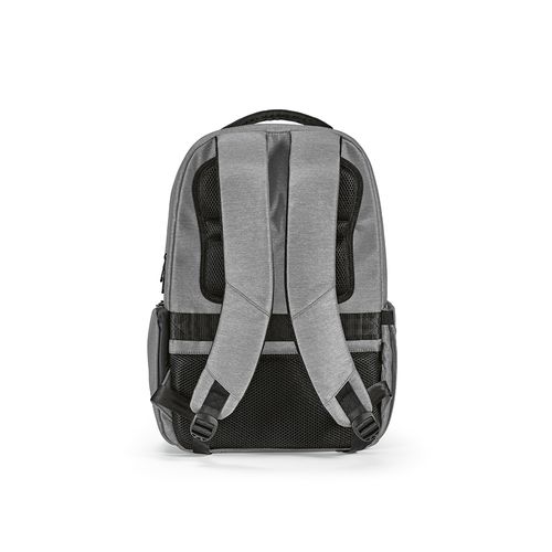 gris claro Mochila New York de 20 l, de rNailon y rPET. Portátil de 17