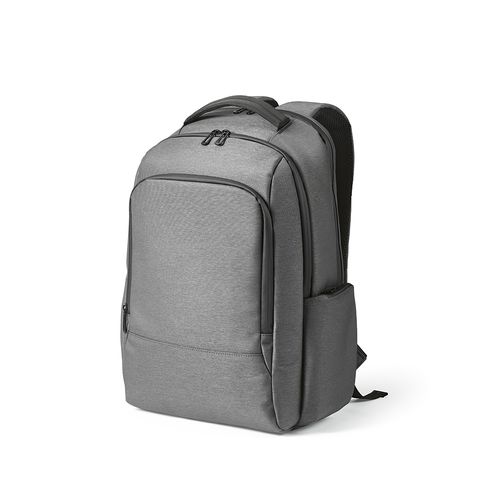 gris claro Mochila New York de 20 l, de rNailon y rPET. Portátil de 17