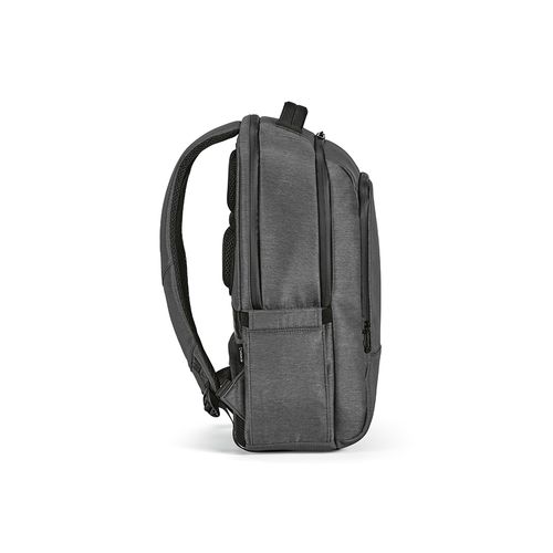 gris oscuro Mochila New York de 20 l, de rNailon y rPET. Portátil de 17