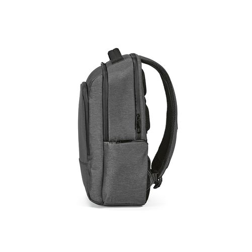 gris oscuro Mochila New York de 20 l, de rNailon y rPET. Portátil de 17