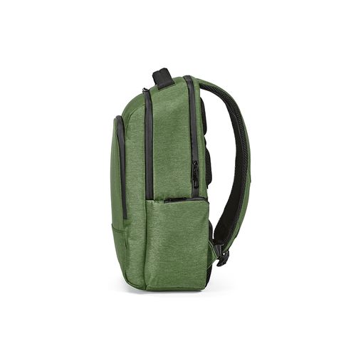 ejército verde Mochila New York de 20 l, de rNailon y rPET. Portátil de 17