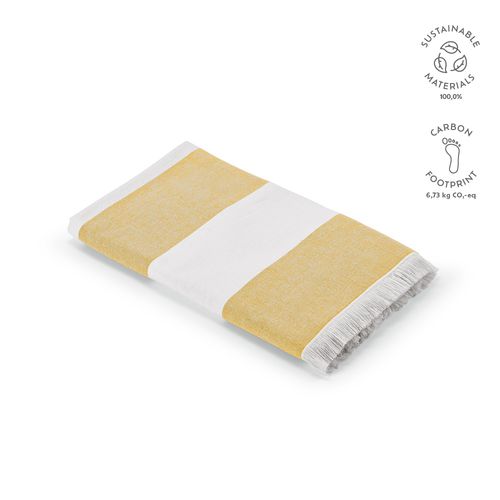 Toalla Rodin de algodón reciclado de 350 gsm. Made in  Portugal