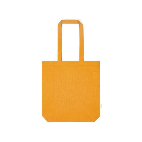 yellow Bolsa compra Annapurna; rCotton 180 gsm. Asas de 65 cm y fuelle