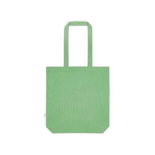 verde claro Bolsa compra Annapurna; rCotton 180 gsm. Asas de 65 cm y fuelle