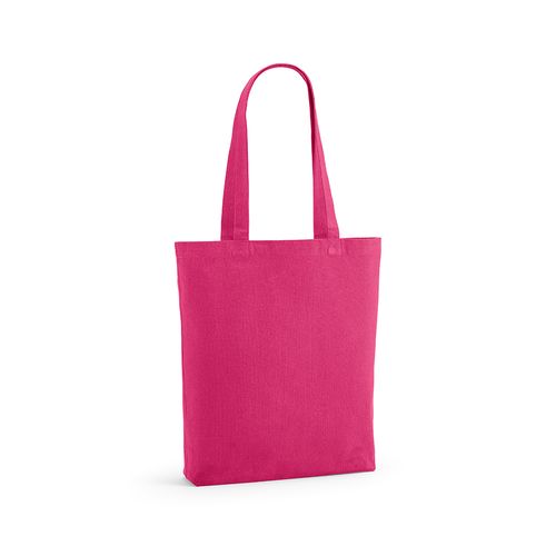 fucsia Bolsa compra Annapurna; rCotton 180 gsm. Asas de 65 cm y fuelle