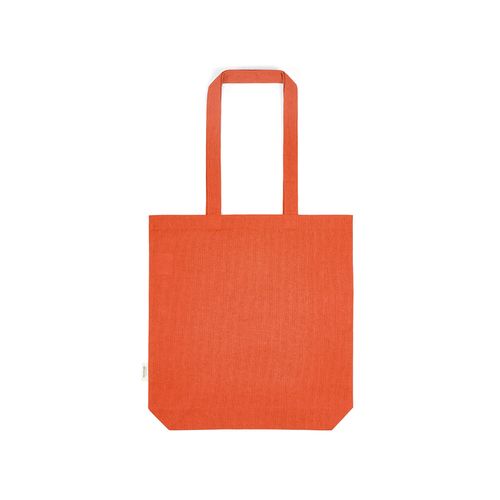 orange Bolsa compra Annapurna; rCotton 180 gsm. Asas de 65 cm y fuelle