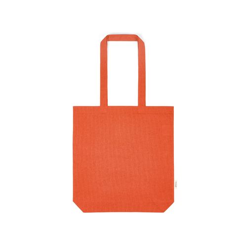 orange Bolsa compra Annapurna; rCotton 180 gsm. Asas de 65 cm y fuelle