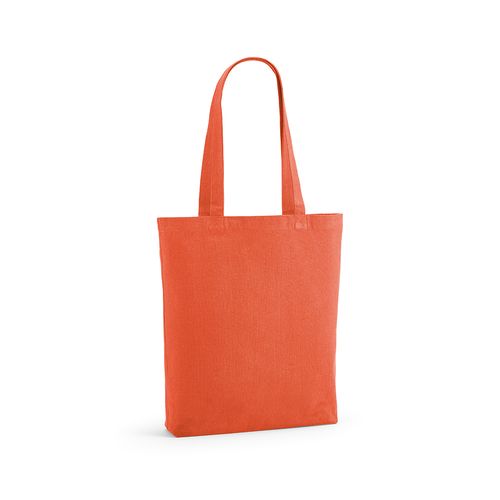 orange Bolsa compra Annapurna; rCotton 180 gsm. Asas de 65 cm y fuelle