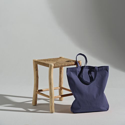 azul marino Bolsa compra Annapurna; rCotton 180 gsm. Asas de 65 cm y fuelle