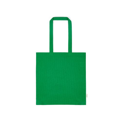 Bolsa de compra Everest; algodón reciclado 140 gsm Asas de 65 cm