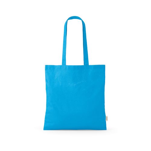 Bolsa de compra Everest; algodón reciclado 140 gsm Asas de 65 cm