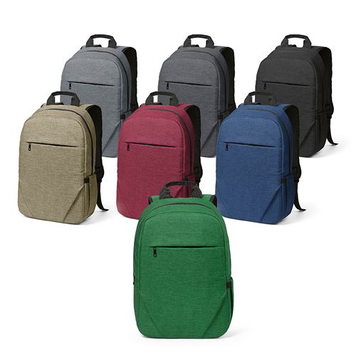 Sac à dos Vilnius 18L rPET. Poche avant. Poche ordinateur  17"