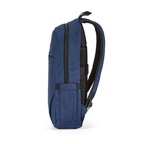 blue Mochila Vilnius de 18 l de rPET. Bolsillo frontal. Para PC de 17
