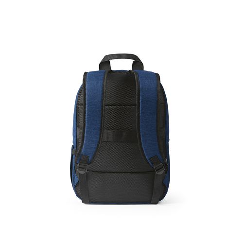 blue Mochila Vilnius de 18 l de rPET. Bolsillo frontal. Para PC de 17
