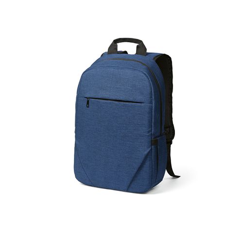 blue Mochila Vilnius de 18 l de rPET. Bolsillo frontal. Para PC de 17