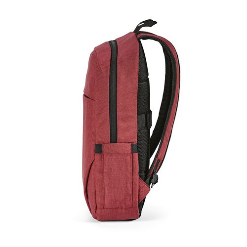 red Mochila Vilnius de 18 l de rPET. Bolsillo frontal. Para PC de 17