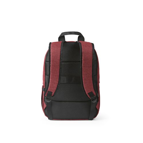 red Mochila Vilnius de 18 l de rPET. Bolsillo frontal. Para PC de 17