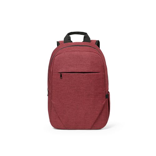 red Mochila Vilnius de 18 l de rPET. Bolsillo frontal. Para PC de 17