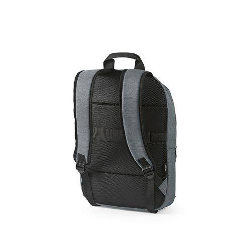 gris claro Mochila Vilnius de 18 l de rPET. Bolsillo frontal. Para PC de 17