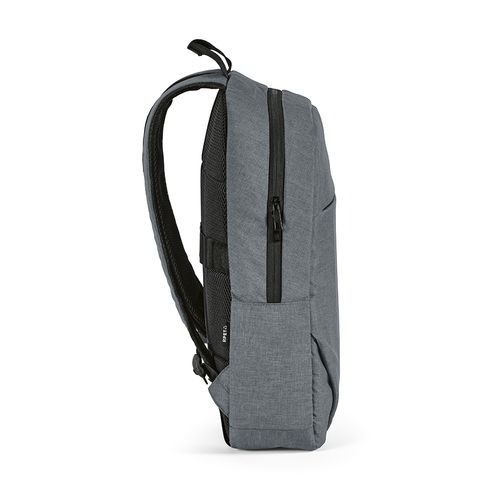 gris claro Mochila Vilnius de 18 l de rPET. Bolsillo frontal. Para PC de 17