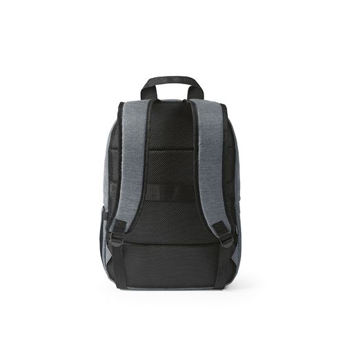 gris claro Mochila Vilnius de 18 l de rPET. Bolsillo frontal. Para PC de 17