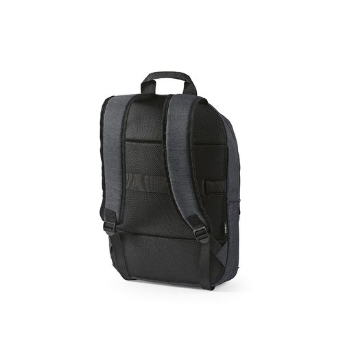 gris oscuro Mochila Vilnius de 18 l de rPET. Bolsillo frontal. Para PC de 17