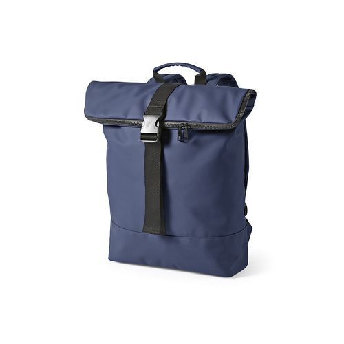 blue Mochila Milan; 24L fabricada en rPU y rPET. Para portátil de 17