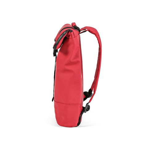 burdeos Mochila Milan; 24L fabricada en rPU y rPET. Para portátil de 17