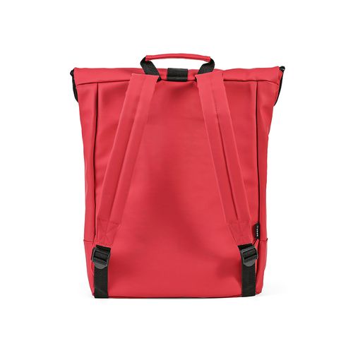burdeos Mochila Milan; 24L fabricada en rPU y rPET. Para portátil de 17