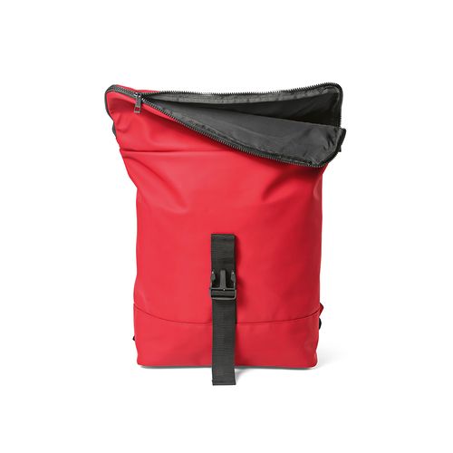 burdeos Mochila Milan; 24L fabricada en rPU y rPET. Para portátil de 17