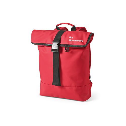 burdeos Mochila Milan; 24L fabricada en rPU y rPET. Para portátil de 17