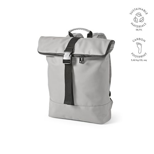 Sac à dos Milan 24L rPU et rPET. Poche ordinateur 17"