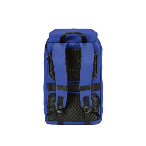 blue Mochila Copenhagen; 20L de algodón reciclado. Portátil de 15.6
