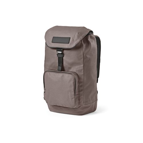 gray Mochila Copenhagen; 20L de algodón reciclado. Portátil de 15.6