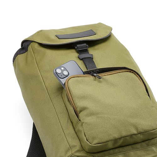 Mochila Copenhagen;  20L de algodón reciclado. Portátil de 15.6