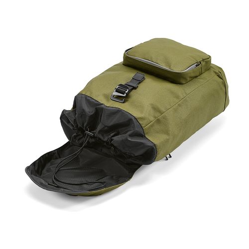 ejército verde Mochila Copenhagen; 20L de algodón reciclado. Portátil de 15.6
