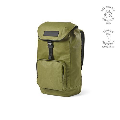 Mochila Copenhagen;  20L de algodón reciclado. Portátil de 15.6