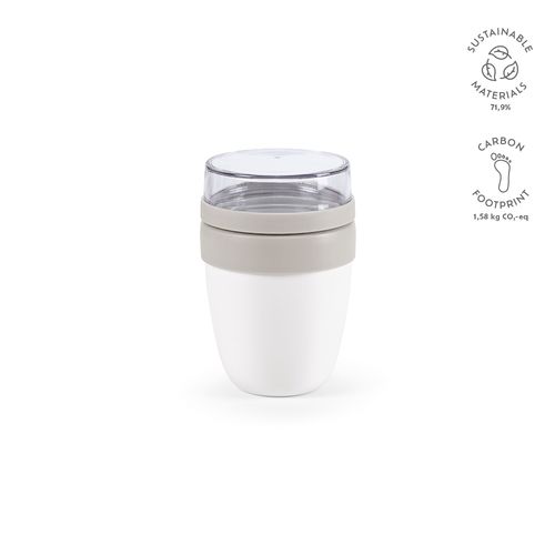 white Termo alimentario Rembrandt 800; rInox, 760 ml, 2 compartimentos