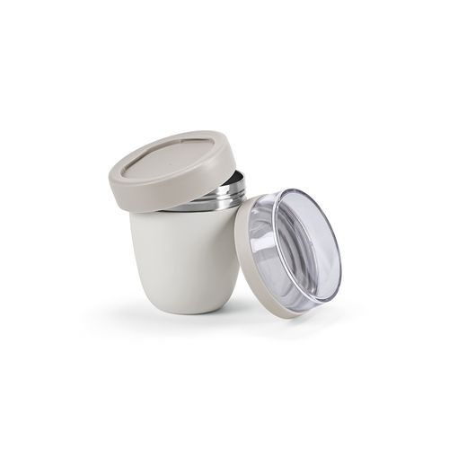 gris claro Termo alimentario Rembrandt 800; rInox, 760 ml, 2 compartimentos