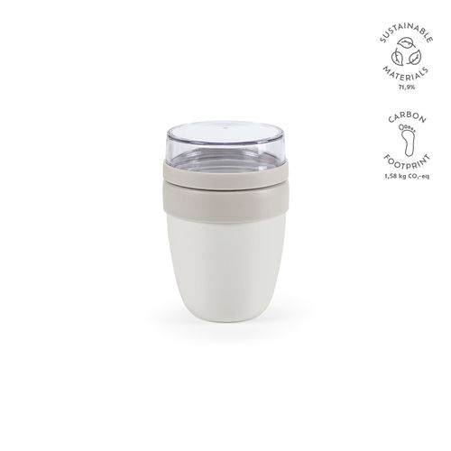 gris claro Termo alimentario Rembrandt 800; rInox, 760 ml, 2 compartimentos