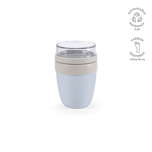 azul mate Termo alimentario Rembrandt 800; rInox, 760 ml, 2 compartimentos